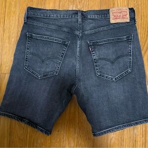 Levi's Black Slim-fit Shorts, Men’s 36” Waist